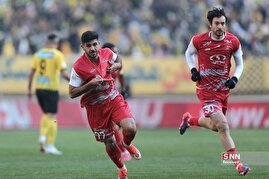 دیدار تیم‌های فوتبال پرسپولیس تهران و سپاهان اصفهان