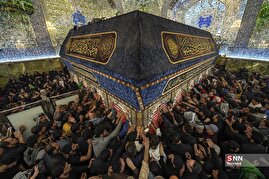 حال و هوای حرم مطهر امیرالمومنین (ع) در ایام فاطمیه