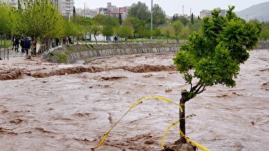 هشدار سیلاب در پایاب سدهای کردستان