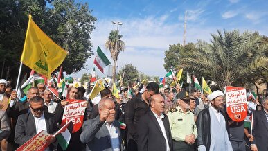 برگزاری راهپیمایی علیه جنایات رژیم صهیونیستی در تهران