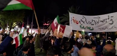 صدای حق‌خواهی از بابل تا غزه؛ تجمع دانشجویان در دفاع از مظلومان فلسطین