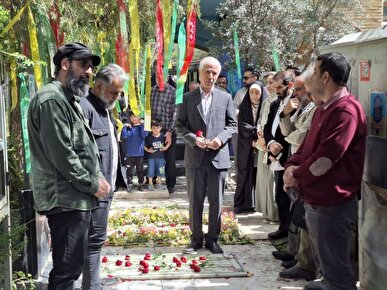 تجدید میثاق هنرمندان بسیجی با آرمان‌های شهید هنرمند سید مرتضی آوینی