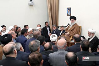 دیدار جمعی از مسئولان ارشد سه قوه با رهبر انقلاب اسلامی