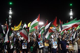 اجتماع بزرگ مردمی «انا علی العهد» در مسجد مقدس جمکران