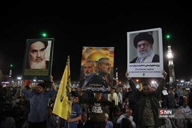 اجتماع بزرگ مردمی استغاثه به امام زمان(عج) برای نجات مردم غزه در جمکران+فیلم
