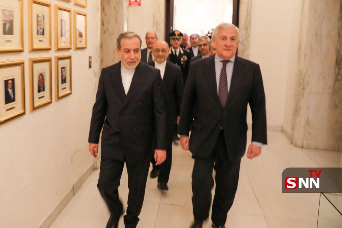 عزیمت وزیر امورخارجه به محل گفتوگوهای غیرمستقیم در رم + فیلم