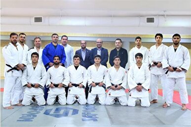بازدید دبیرکل کمیته ملی المپیک از اردوی تیم ملی جودو اعزامی به مسابقات قهرمانی آسیا