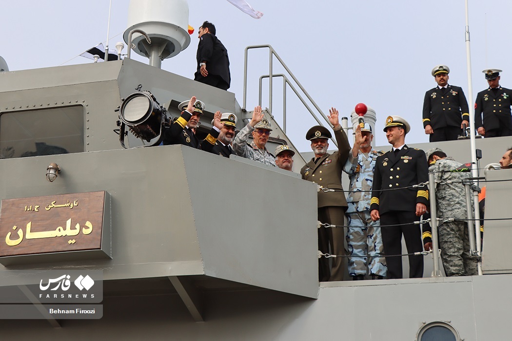 سرباز محافظ شمال/ ناو دیلمان، پرچمدار 100 میلیون دلاری ارتش در دریای خزر