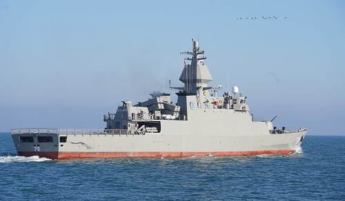 سرباز محافظ شمال/ ناو دیلمان، پرچمدار 100 میلیون دلاری ارتش در دریای خزر