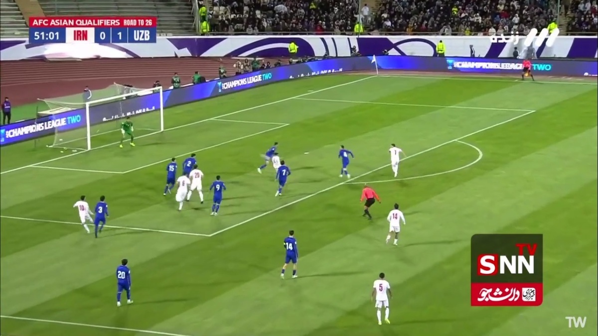 گل فوق العاده تیم ملی ایران توسط طارمی