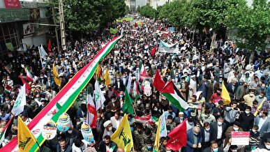 اعلام مسیر‌ها راهپیمایی روز جهانی قدس در کهگیلویه و بویراحمد
