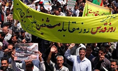 حضور مردم در راهپیمایی روز قدس امسال بسیار مهم است