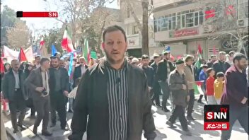 بجنوردی‌ها با قوت پای آرمان فلسطین ایستادند