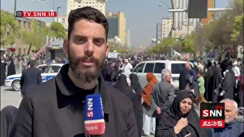 امروز جمعیتی بی سابقه در راهپیمایی روز قدس مشهد شرکت کردند
