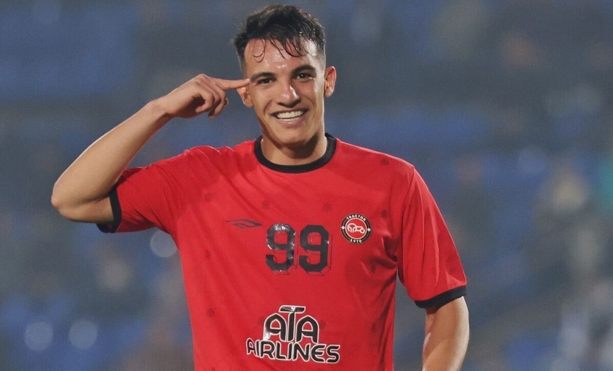 فیلم گل دوم تراکتور به الدحیل قطر توسط امیرحسین حسین زاده با شوت دیدنی