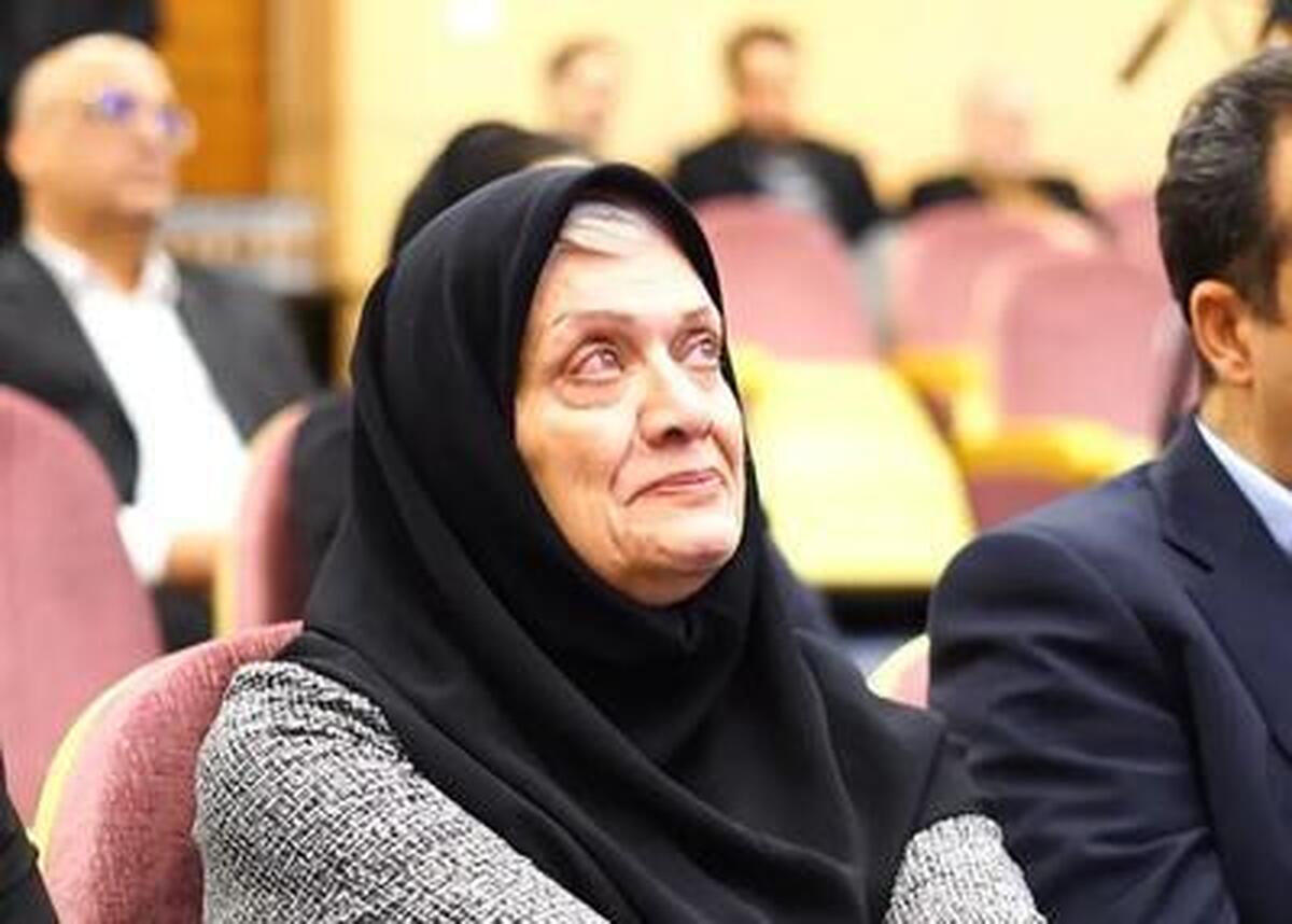 واکنش احساسی نایب‌رئیس بانوان فدراسیون فوتبال در مراسم بزرگداشت منصور پورحیدری