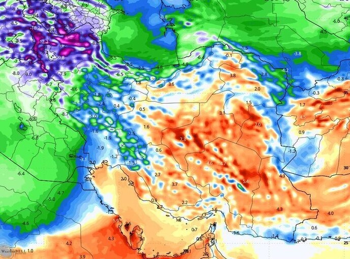 ورود سامانه بارشی جدید به بخش‌های غربی کشور