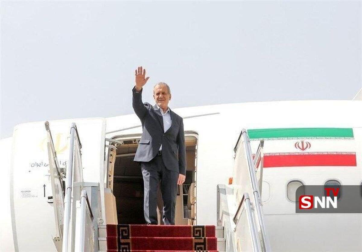 رییسجمهور چهارمحال و بختیاری را به مقصد تهران ترک کرد