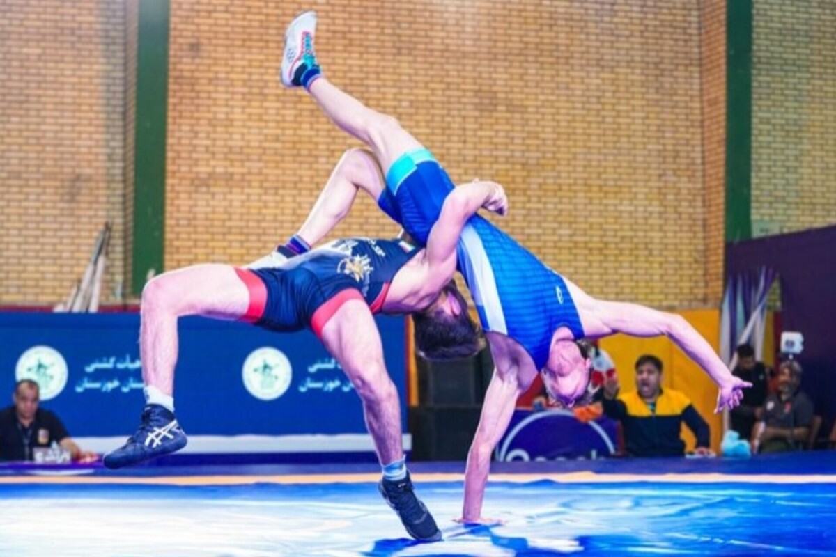 نفرات برتر ۵ وزن نخست رقابت&zwnj;های کشتی فرنگی جوانان