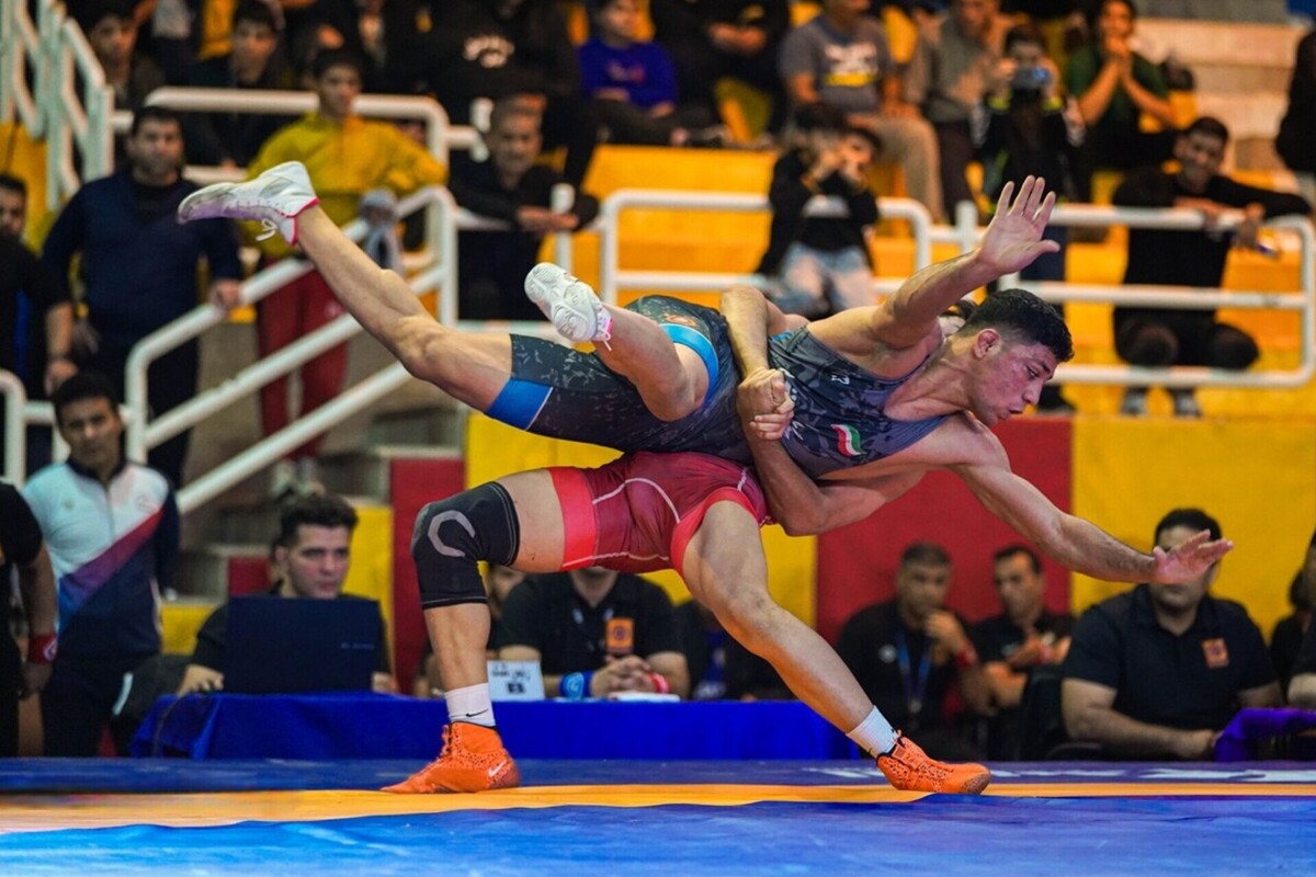 نفرات برتر ۵ وزن دوم رقابت&zwnj;های کشتی فرنگی جوانان