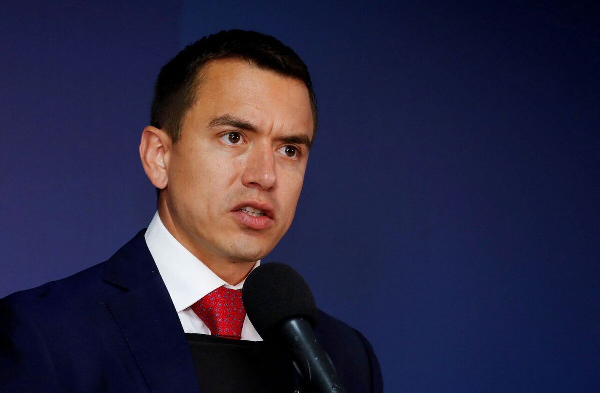 هم‌صدایی رئیس‌جمهور اکوادور با تجاوزگری آمریکا + عکس