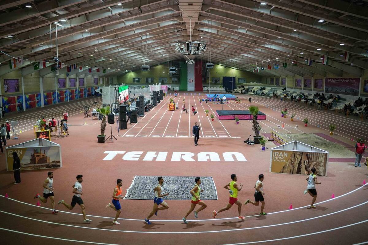 اصفهان قهرمان مسابقات دوومیدانی داخل سالن کشور شد