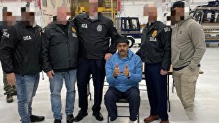 اولین تصاویر از نیکلاس مادورو، رئیس‌جمهور ونزوئلا پس از انتقال وی به نیویورک