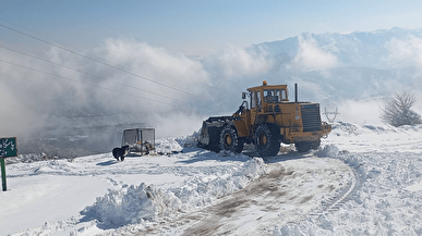 برف‌روبی بیش از ۱۰ هزار و ۵۰۰ کیلومتر باند در استان اردبیل / تمامی محور‌های مواصلاتی باز است