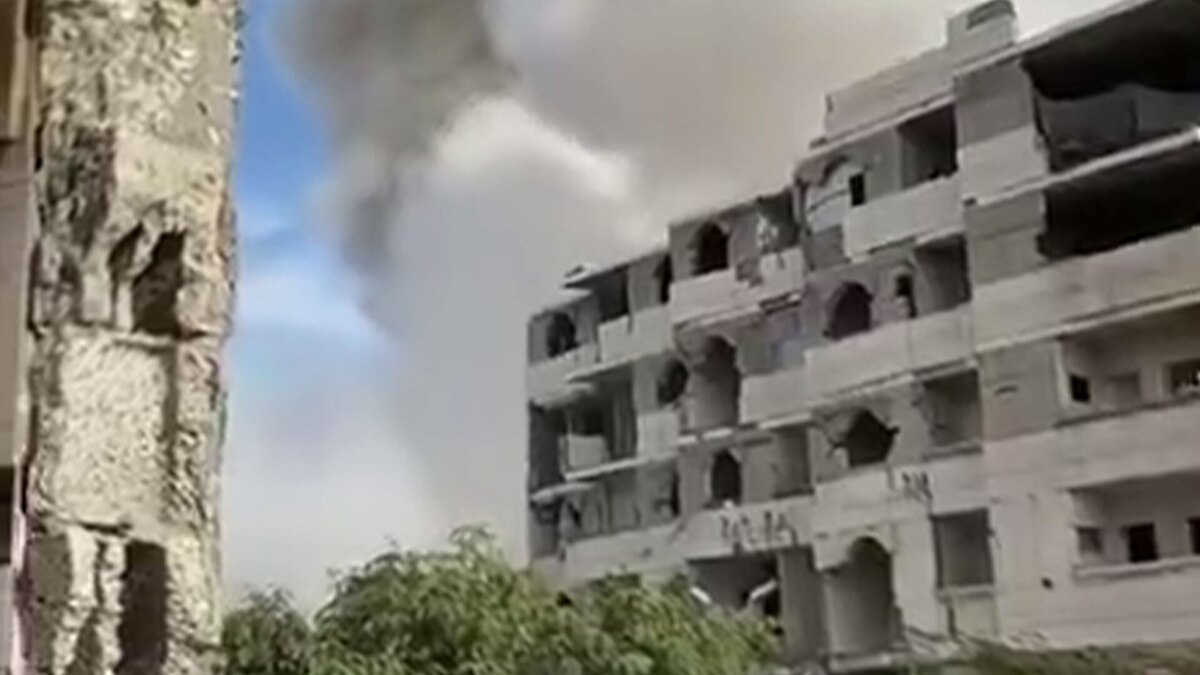 انفجار در یک مجتمع مسکونی در محله تفعه غزه و نقض آتش بس توسط ارتش رژیم صهیونیستی