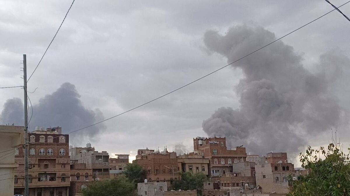 حمله جنگنده‌های عربستان به شرق یمن