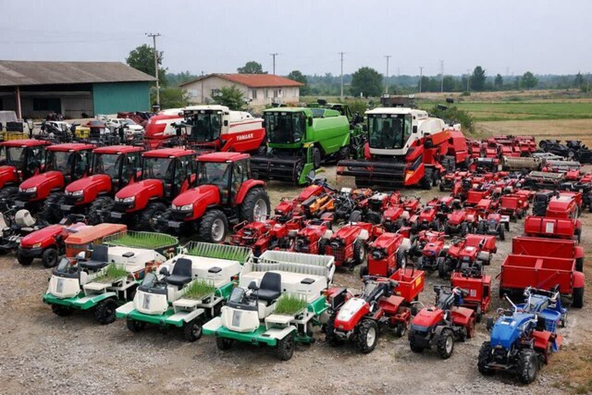 تقویت ناوگان کشاورزی ساری با ورود ۱۴۵ دستگاه ادوات