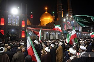 تجمع مردم قم علیه آشوبگران