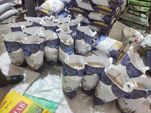کشف بیش از ۴۸ تن برنج احتکار شده در مرکز گیلان