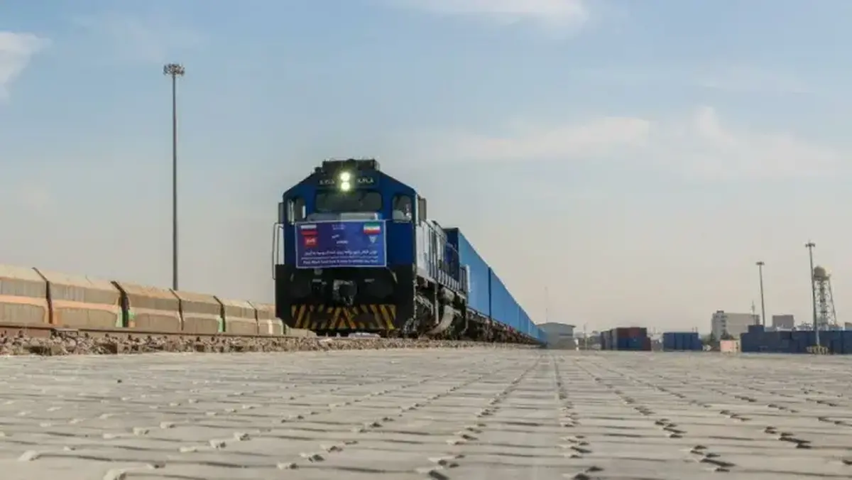 برخورد قطار زاهدان - خاش با واگن باری