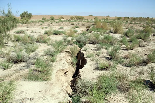زلزله خاموش در دشت دامغان / روایتی از زمین‌های نشست‌کرده و خانه‌های ترک‌خورده