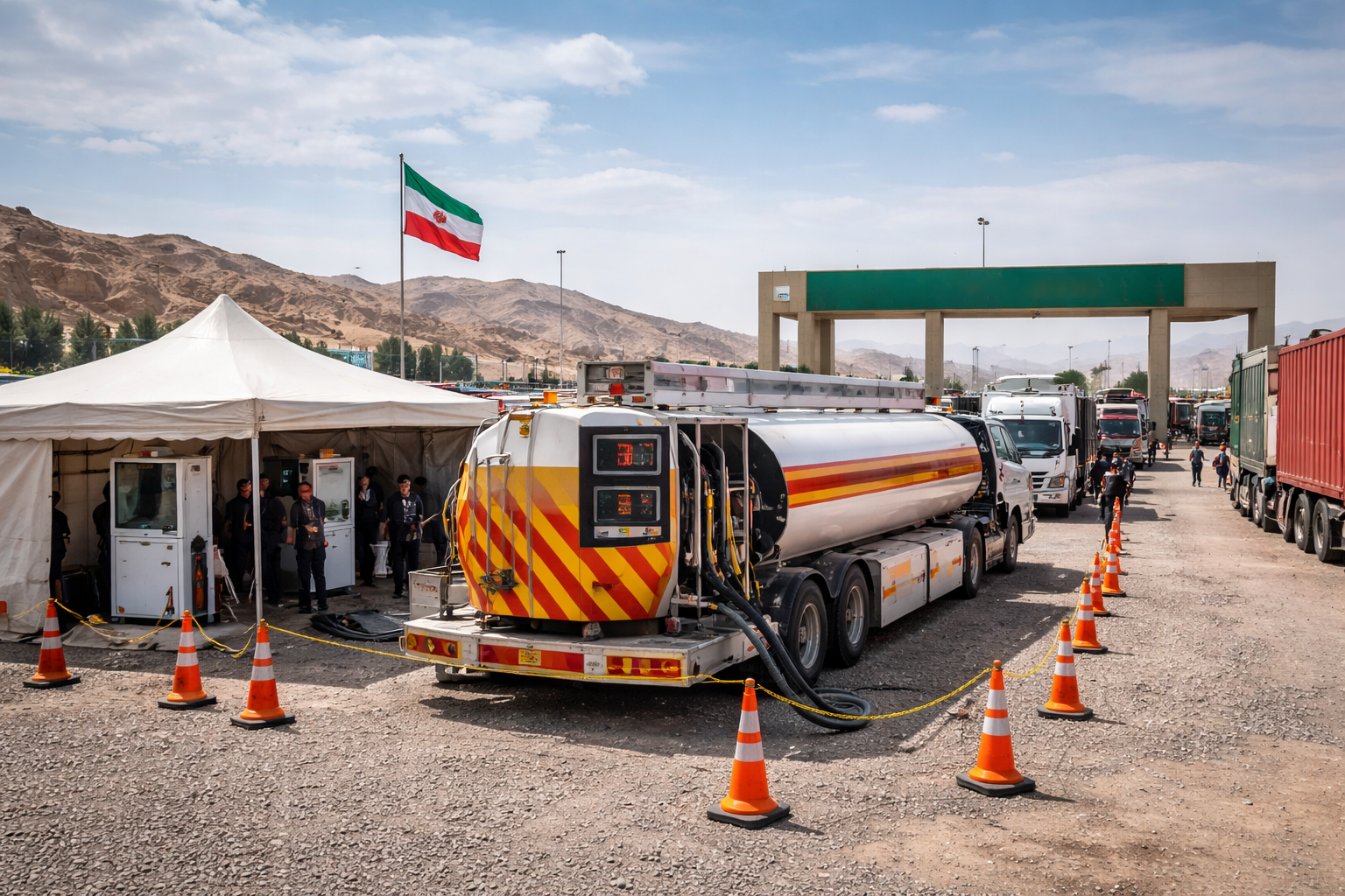 در آمدزایی یک هزار و ۴۶ میلیارد ریالی از فروش سوخت مرزی در ایلام