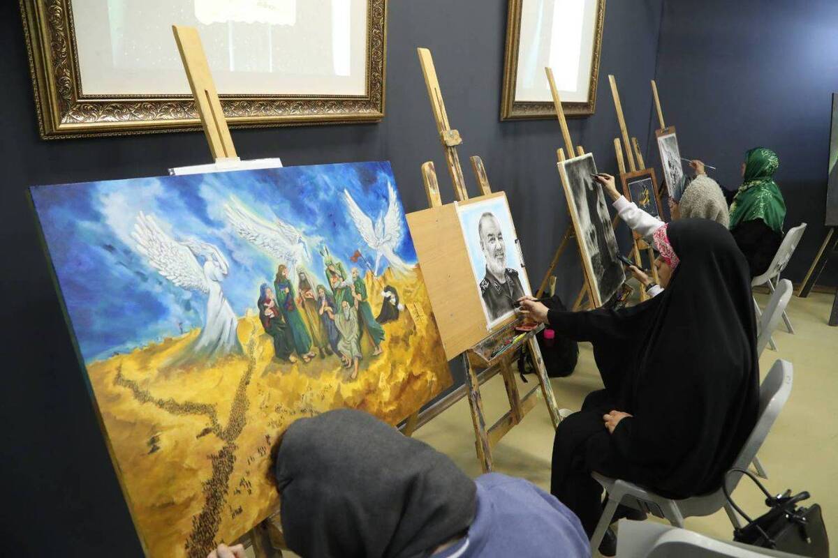 رویداد هنری «باهنران» در موزه ملی انقلاب اسلامی و دفاع مقدس برگزار شد