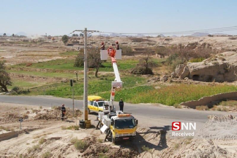 برق رسانی به ۹ روستای فاقد برق در نهبندان