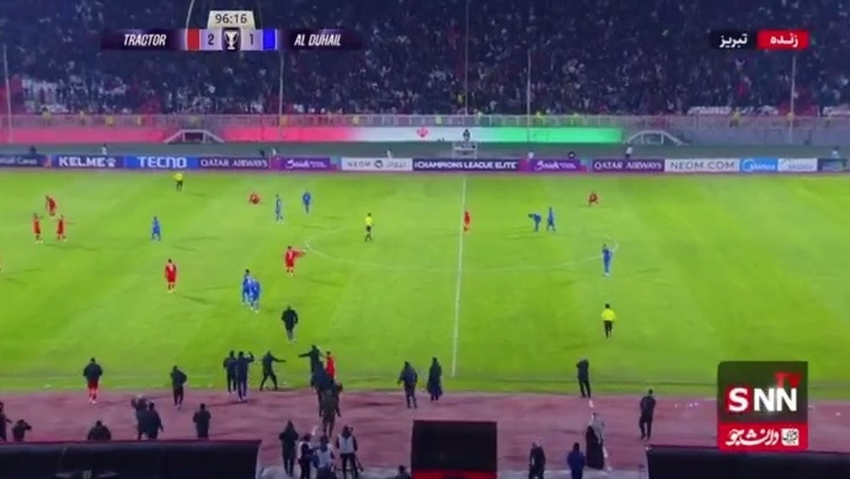 تراکتور ۲ الدحیل ۱ / کامبک پرشورها در یادگار با طعم صعود در لیگ نخبگان آسیا