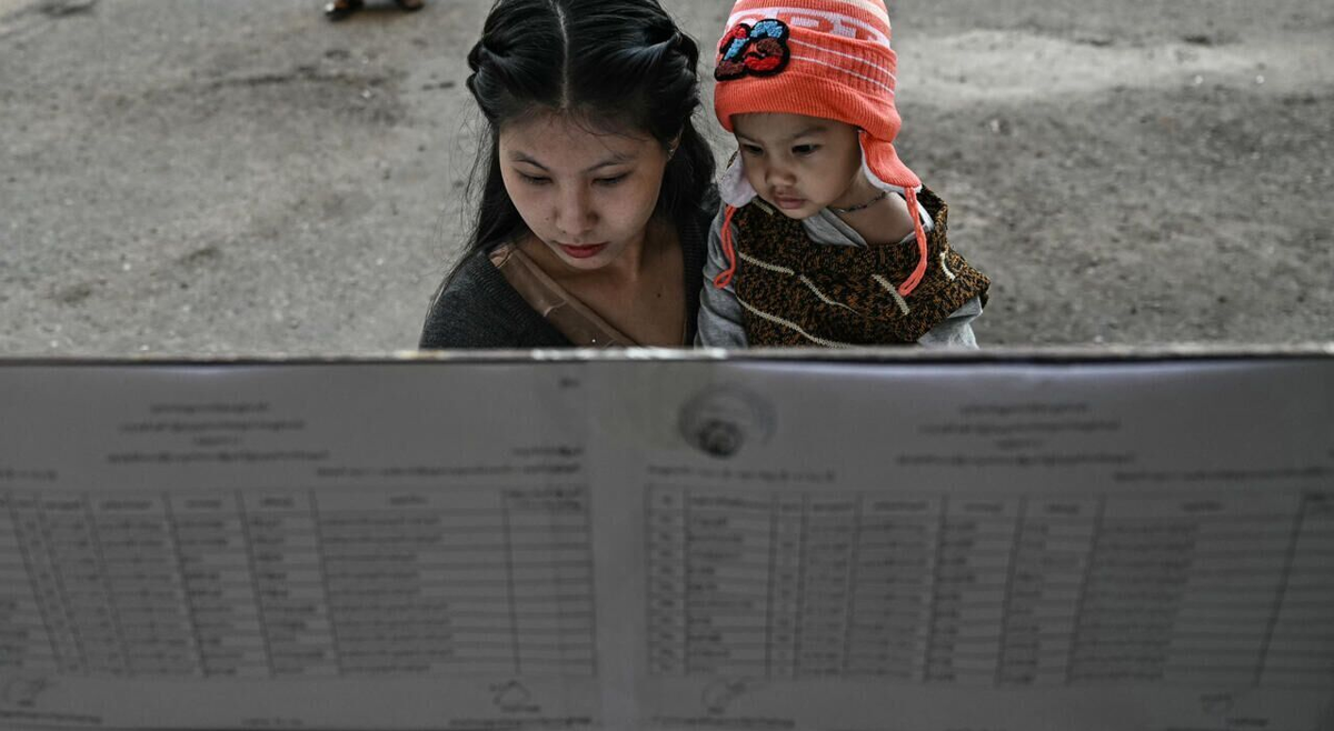 آغاز مرحله دوم رای گیری در میانمار