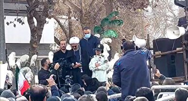 تشییع ۶ شهید مدافع امنیت در بجنورد + فیلم