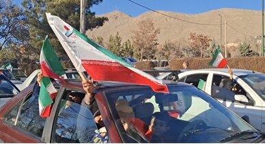 حمایت مردم چهارمحال و بختیاری از مدافعان امنیت ایران اسلامی + فیلم