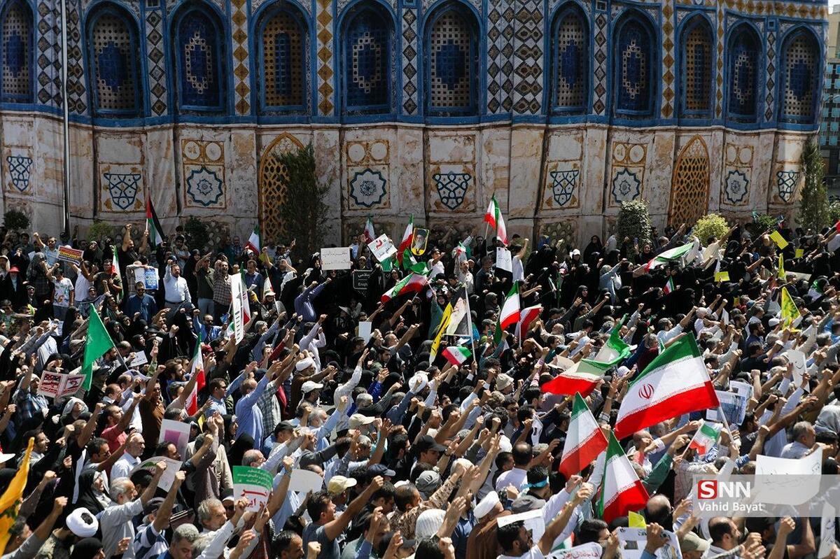 خروش مردم زاهدان + فیلم