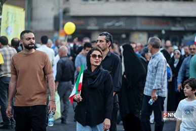 تشییع پرشور شهید مدافع امنیت گلستانی در حوادث تروریستی اخیر با حضور مردم + فیلم