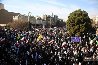 راهپیمایی مردم قم در محکومیت اغتشاشات