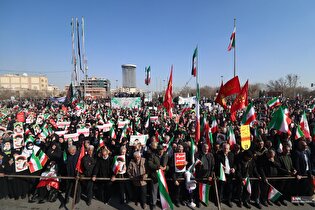 راهپیمایی مردم اصفهان در محکومیت اغتشاشات