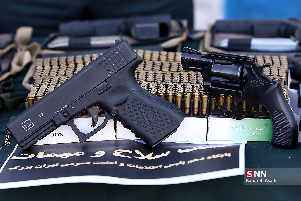 باند قاچاق اسلحه در اغتشاشات ناکام ماند؛ کشف ۲۷ قبضه سلاح