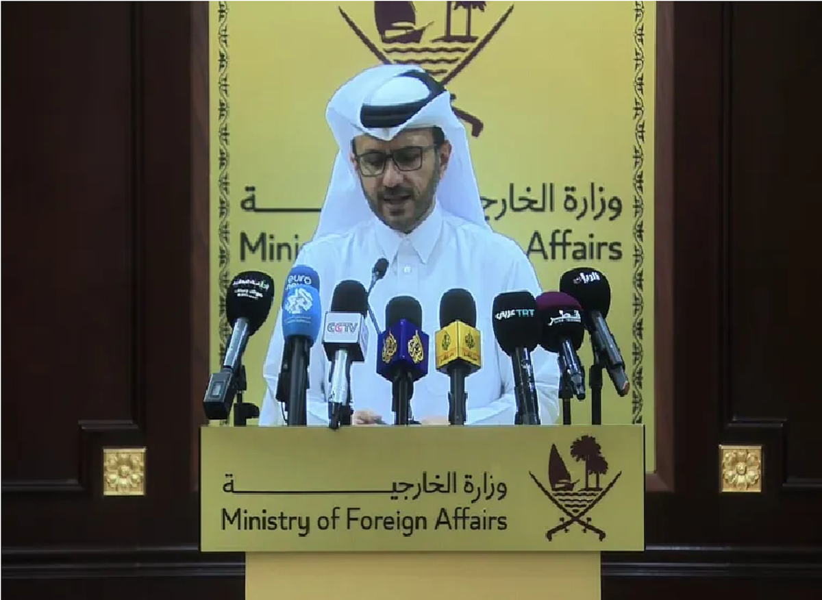 وزارت خارجه قطر: در حال همکاری با واسطه‌ها برای پیشرفت به مرحله دوم توافق غزه هستیم