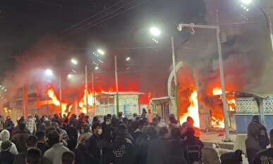 روایت آسیب های اغتشاشگران به اماکن مذهبی زیرساختی و مردمی در دزفول + فیلم