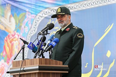 رادان: دشمن بدنبال رسیدن از آشوب به جنگ و پیروزی در کشور بود / دشمن به دنبال تخریب چهره نیرو‌های حافظ امنیت بود + فیلم